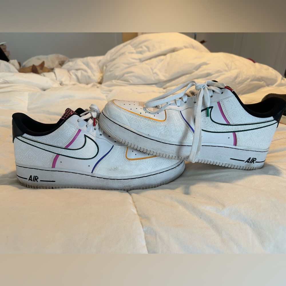 Nike Air Force 1’s - Dia De Muertos - size 12